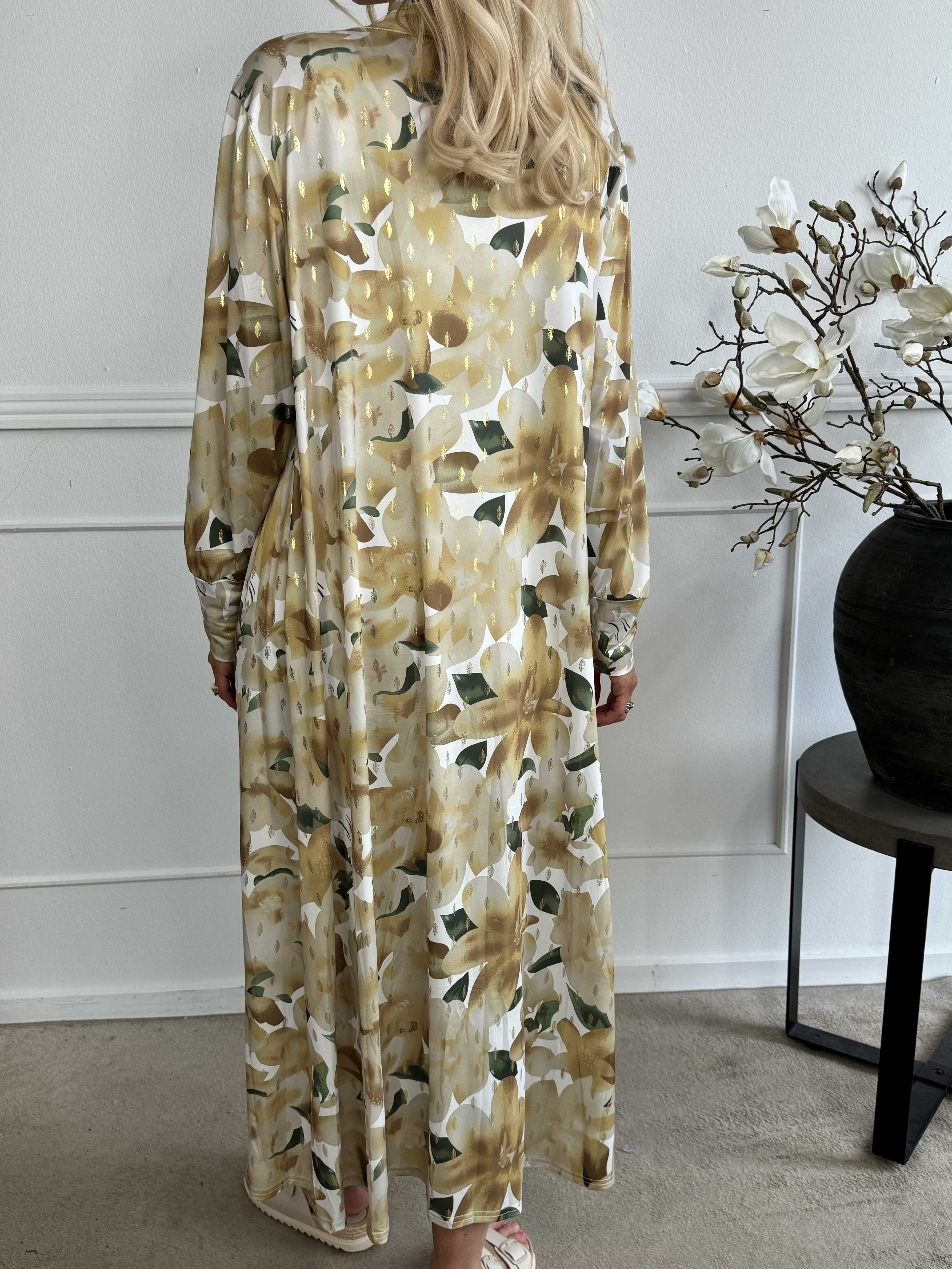 Mikkala Sweet Flower - Elastisk cardigan med print